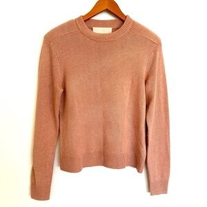 Keepsake the Label Pink Long Sleeve Crew Neck Sweater Size Medium